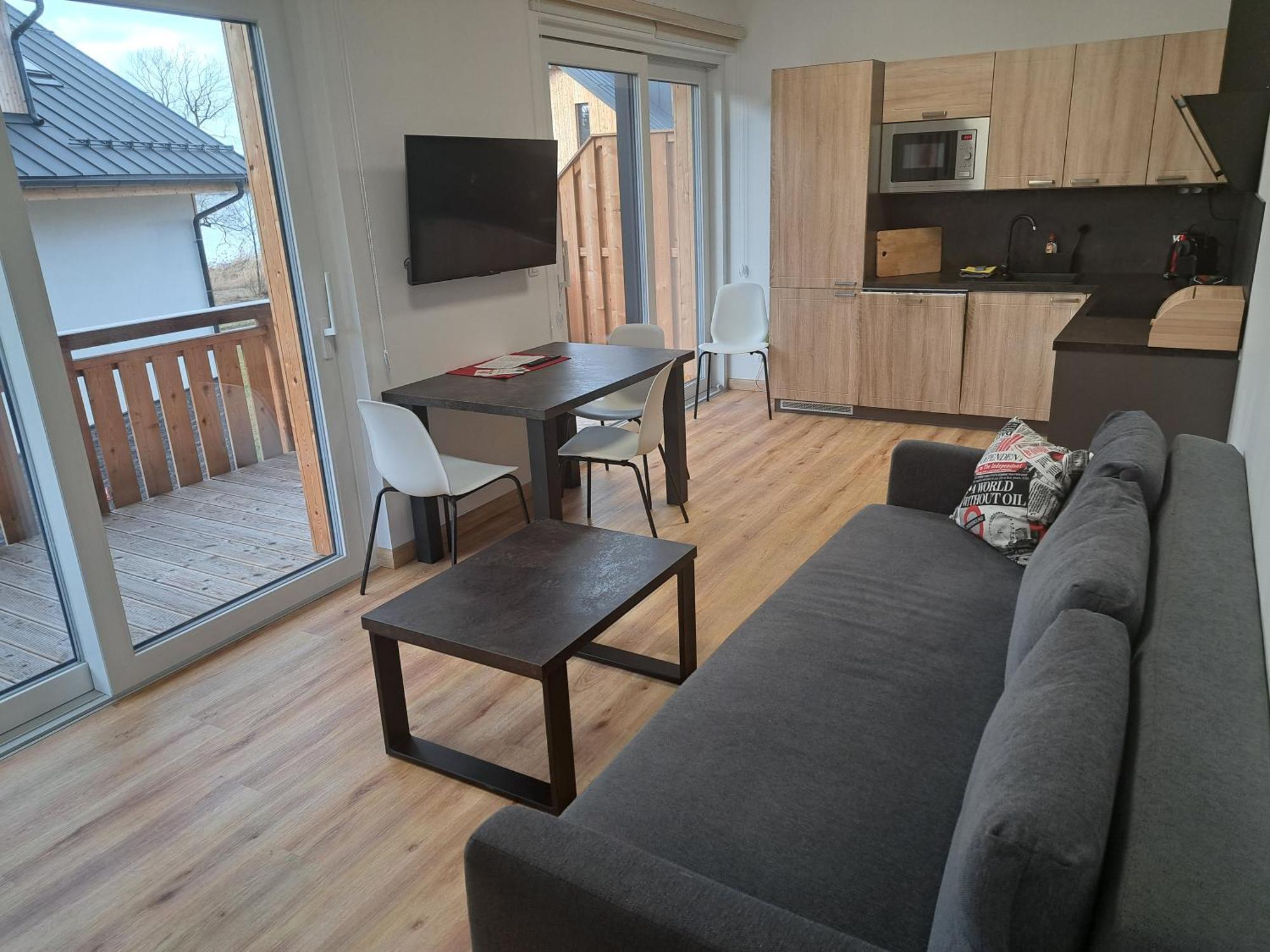 Apartmany - Male Lipno Černá v Pošumaví エクステリア 写真