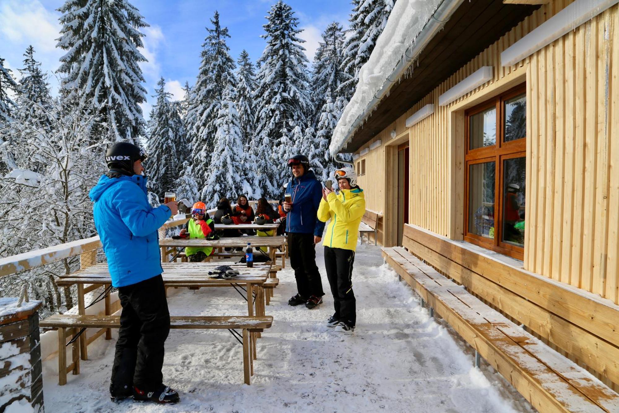 Apartmany - Male Lipno Černá v Pošumaví エクステリア 写真