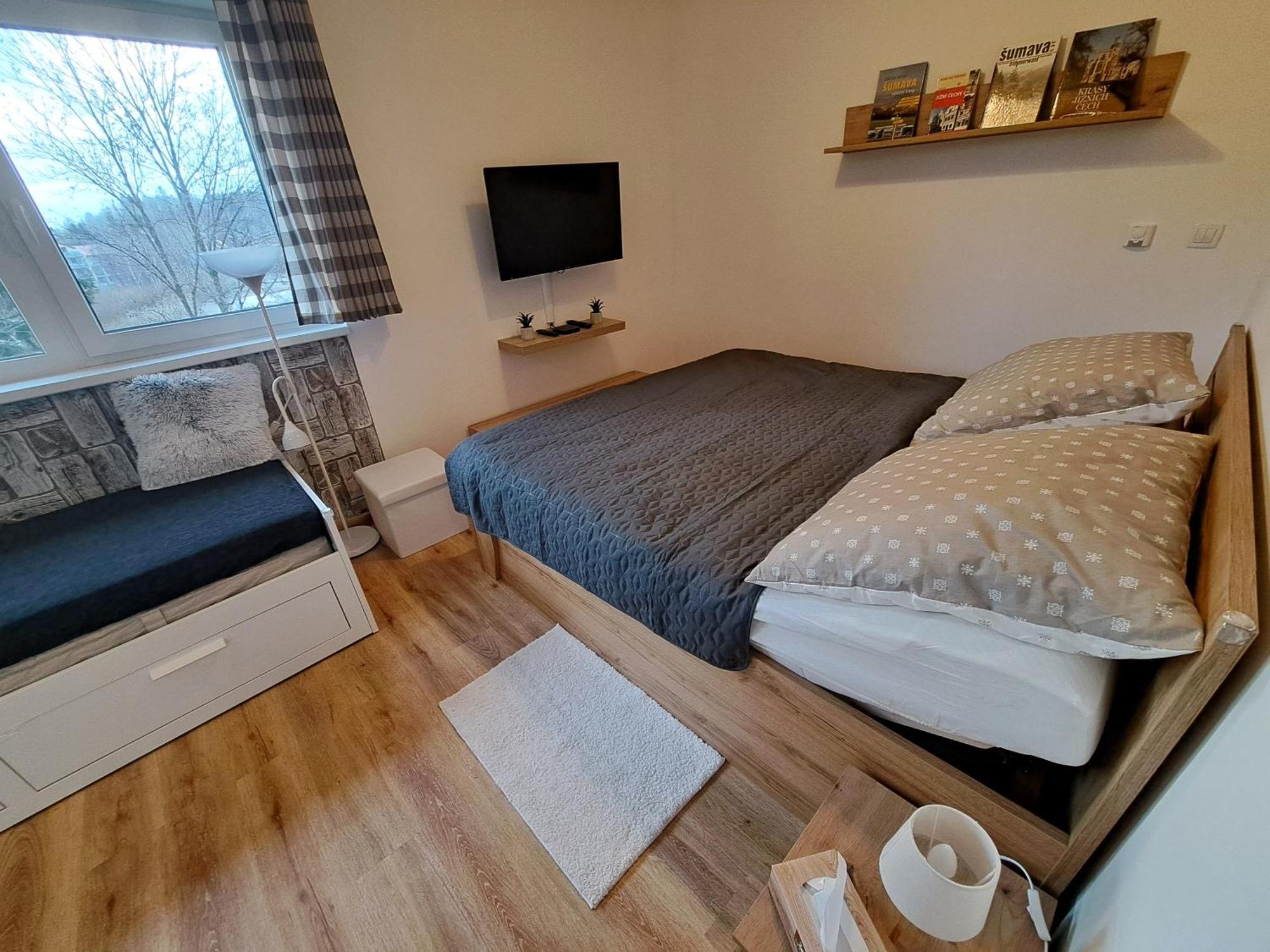Apartmany - Male Lipno Černá v Pošumaví 部屋 写真